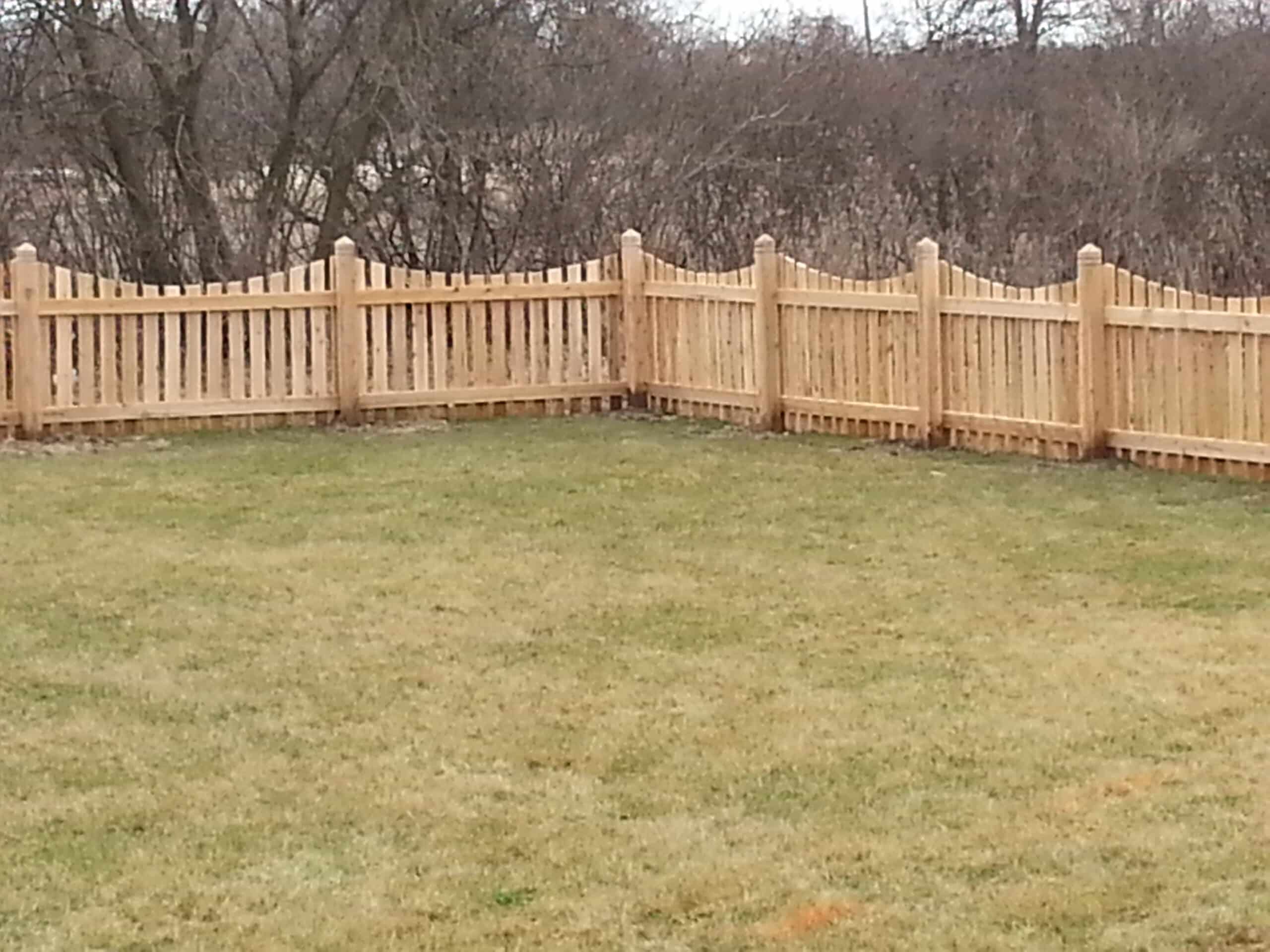 A Quality Fence Installation in Jackson Wisconsin